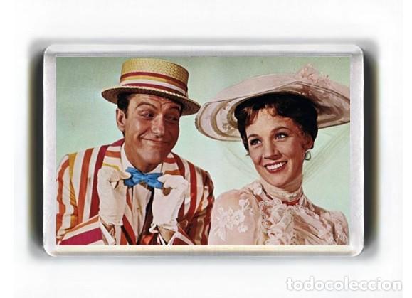 Cine: IMAN ACRILICO NEVERA - CINE - MARY POPPINS JULIE ANDREWS