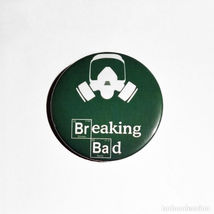 Cine: BREAKING BAD - CHAPA 59MM (CON IMPERDIBLE) - Foto 1