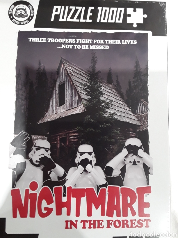 Cine: PUZZLE STAR WARS NIGHTMARE IN THE FOREST ORIGINAL STORMTROOPER 1000 PIEZAS