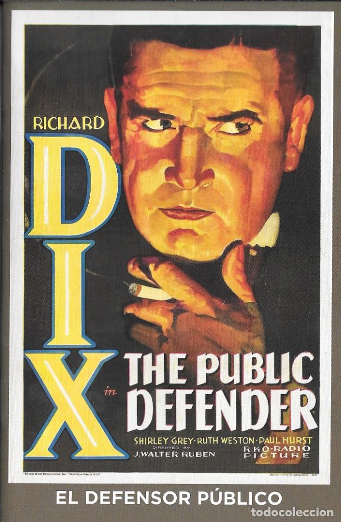 Cine: LIBRETO EL DEFENSOR P&Uacute;BLICO - J. WALTER RUBEN - Foto 1