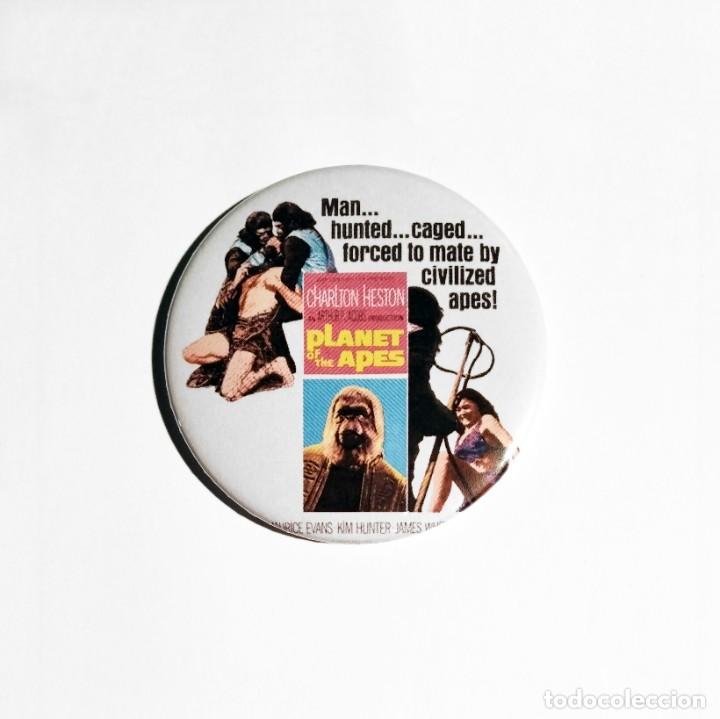 Cine: EL PLANETA DE LOS SIMIOS - IM&Aacute;N NEVERA 59MM - Foto 1