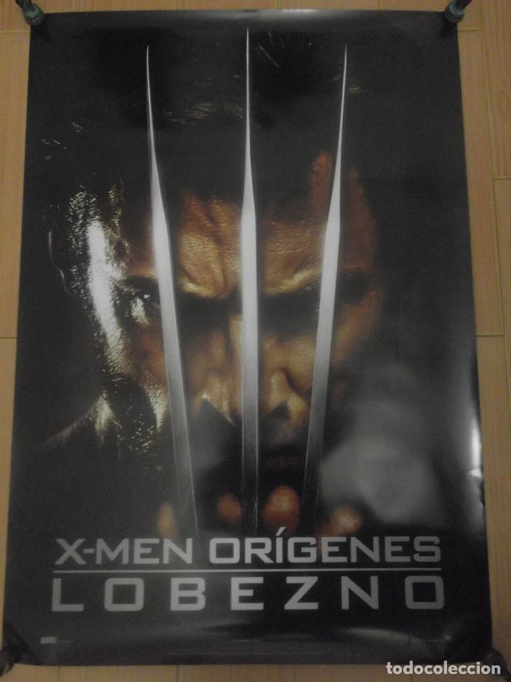Cine: X-MEN LOBEZNO. CARTEL ORIGINAL PRE-ESTRENO 70 x 100. (SE ENVIA DOBLADO EN SOBRE A3)