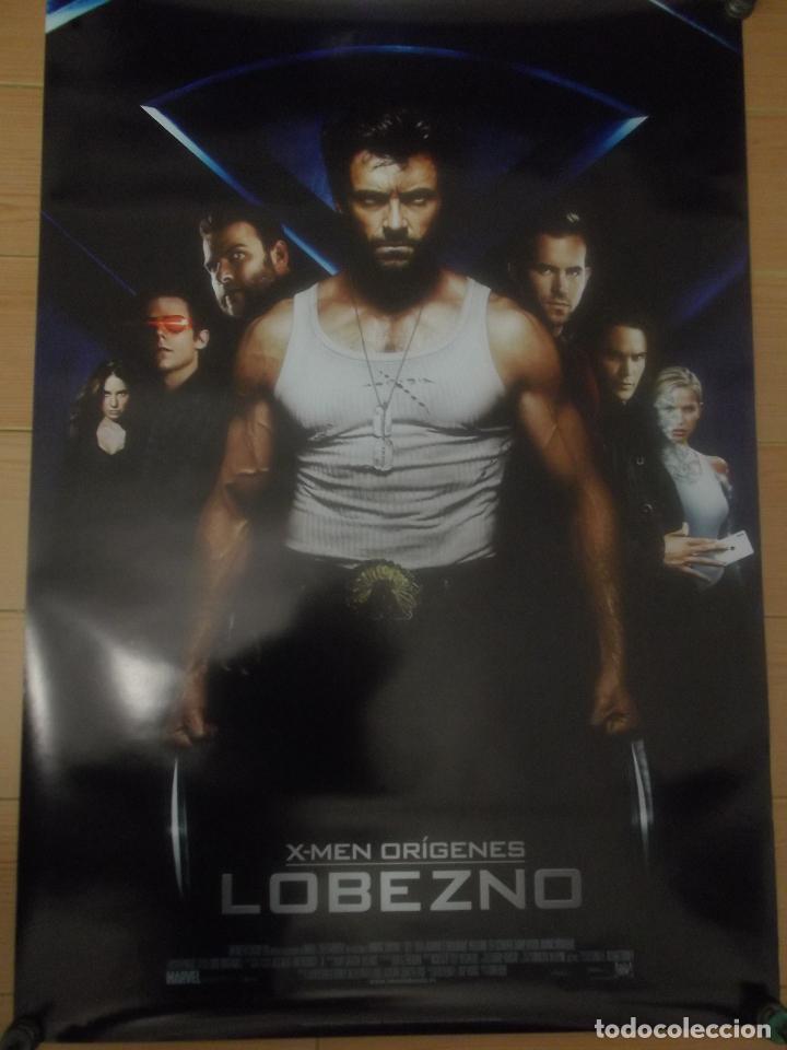 Cine: X-MEN LOBEZNO. CARTEL ORIGINAL ESTRENO 70 x 100. (SE ENVIA DOBLADO EN SOBRE A3)