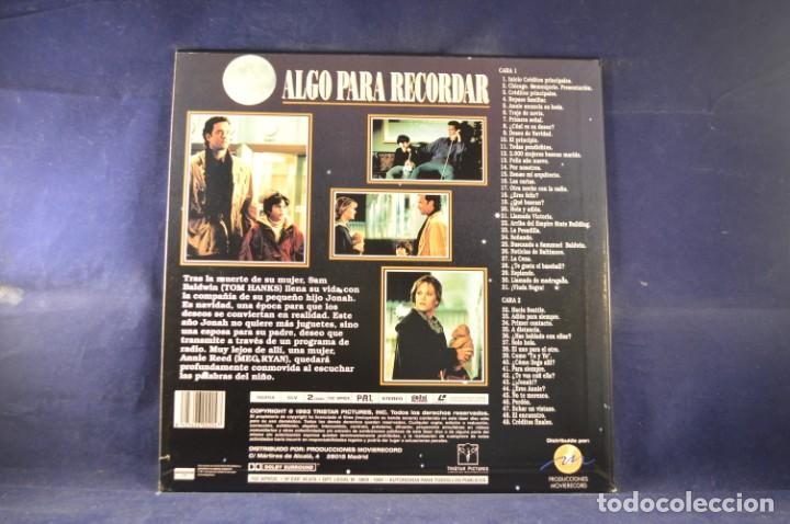 Cine: ALGO PARA RECORDAR - LASER DISC - Foto 2