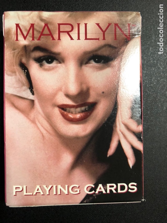 Cine: Baraja de cartas de p&oacute;ker de Marilyn Monroe