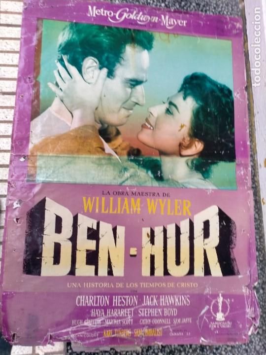 Cine: CARTEL DE CINE BEN-HUR WILLIAM WYLES