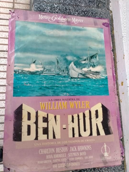 Cine: CARTEL DE CINE BEN-HUR WILLIAM WYLES