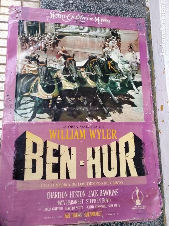Cine: CARTEL DE CINE BEN-HUR WILLIAM WYLES