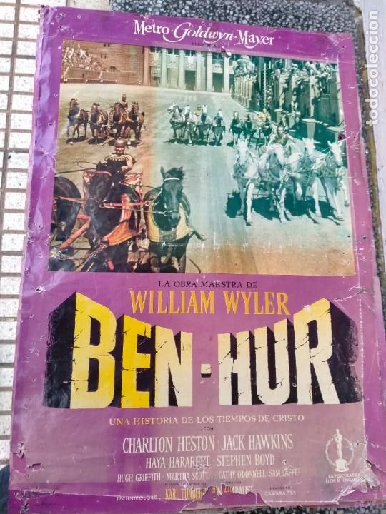 Cine: CARTEL DE CINE BEN-HUR WILLIAM WYLES