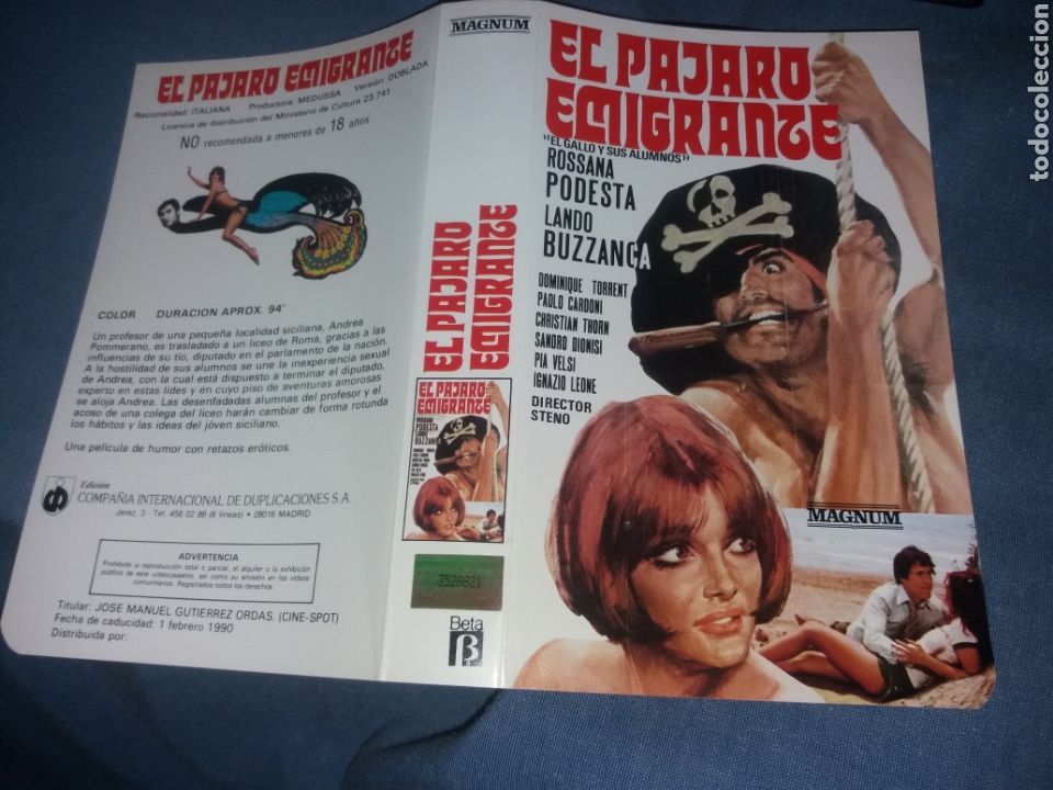 Cine: Caratula beta- el pajaro enigrante - Foto 1