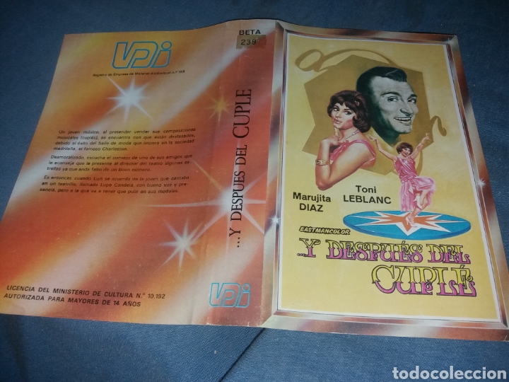 Cine: Caratula beta- y despues del cuple - Foto 1
