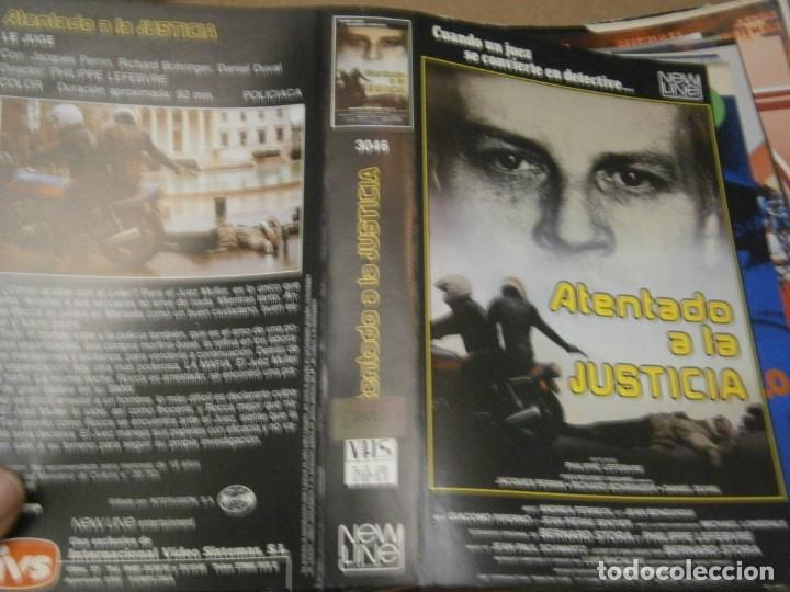 Kino: &iexcl;&iexcl;SOLO CARATULA&iexcl;&iexcl;(( ORIGINAL DE VIDEOCLUB))ATENTADO A LA JUSTICIA