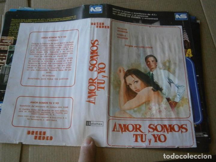 Kino: amor somos tu y yo ,&iexcl; caratula original de video club.solo caratula&iexcl;&iexcl;