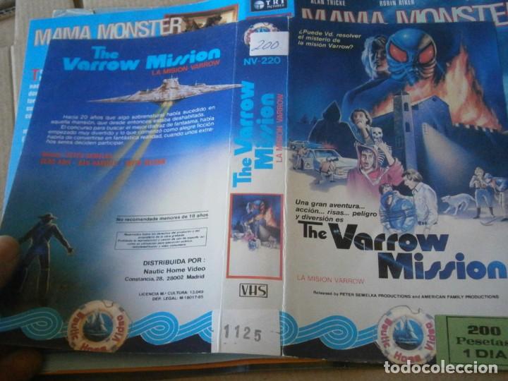Kino: the varrow mission ,&iexcl; caratula original de video club.solo caratula&iexcl;&iexcl;