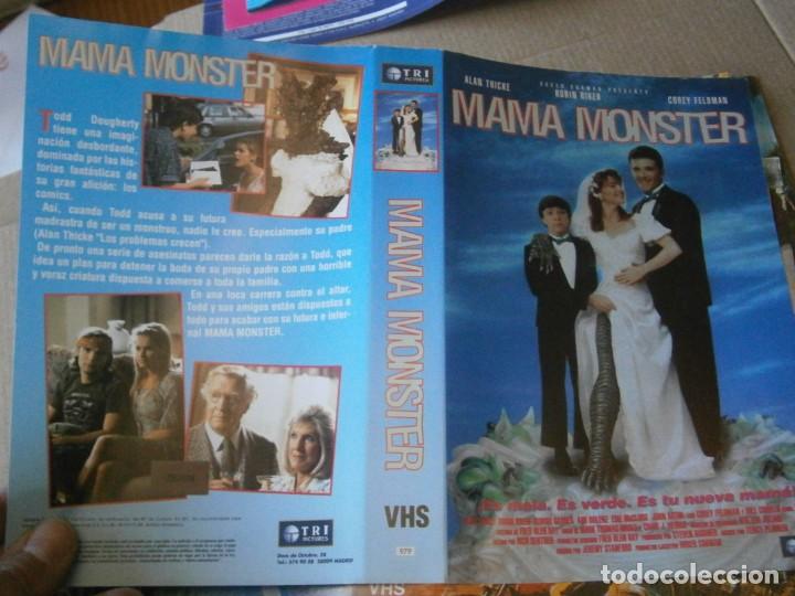 Kino: &iexcl;&iexcl; mama monster &iexcl;&iexcl;&iexcl; caratula original de video club.solo caratula&iexcl;&iexcl;