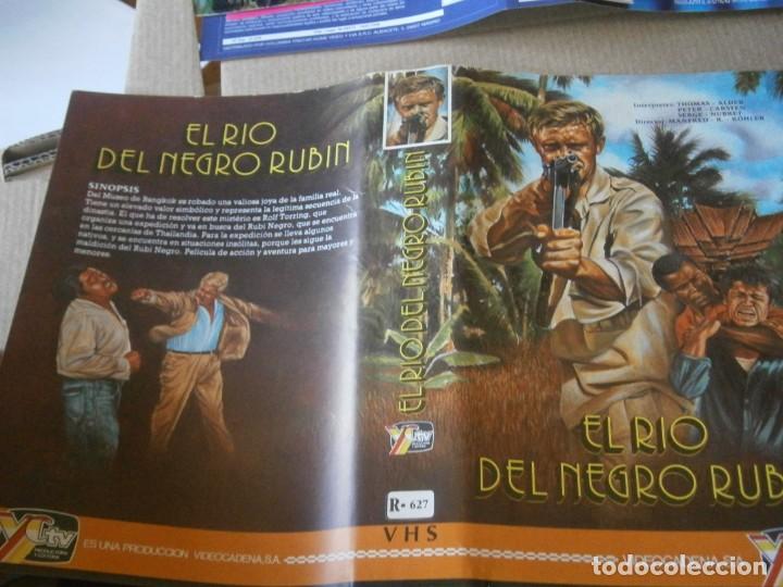 Kino: el rio del negro rubin &iexcl;&iexcl;&iexcl; caratula original de video club.solo caratula&iexcl;&iexcl;