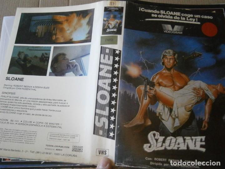 Kino: sloane &iexcl;&iexcl; caratula original de video club.solo caratula&iexcl;&iexcl;