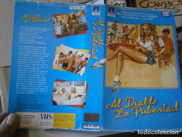 Kino: al diablo la pubertad &iexcl;&iexcl; caratula original de video club.solo caratula&iexcl;&iexcl;