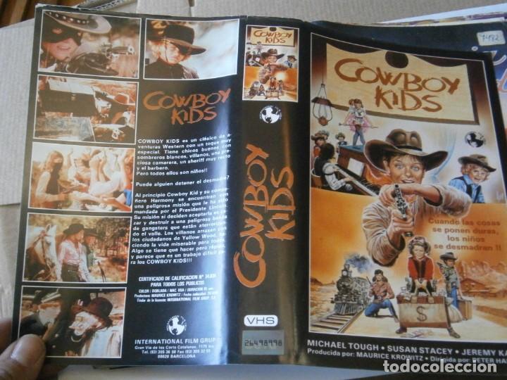 Kino: &iexcl; cowboy kids &iexcl;&iexcl; caratula original de video club.solo caratula&iexcl;&iexcl;