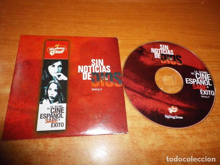 Cine: SIN NOTICIAS DE DIOS CD PROMOCIONAL MAKING OF REVISTA ROLLING STONE 2001 PENELOPE CRUZ