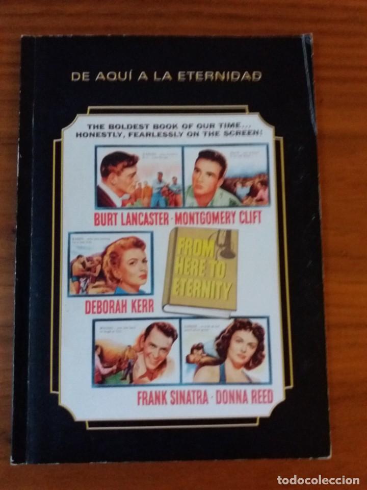 Cinema: LIBRO. LIBRETO DE LA PEL&Iacute;CULA, DE AQU&Iacute; A LA ETERNIDAD,(FROM HERE TO ETERNITY) BURT LANCASTER,