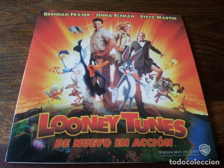 Cinema: looney tunes de nuevo en acci&oacute;n - brendan fraser, jenna elfman - cd-rom de prensa warner 2003