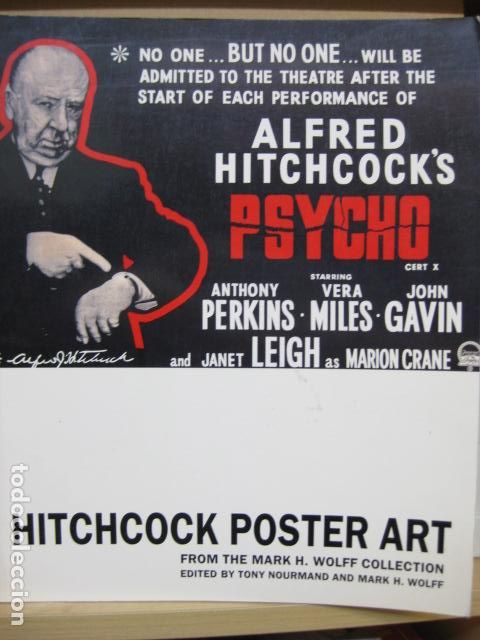 Cine: hitchcock poster art carteles posters peliculas alfred hitchcock ed. aurum +