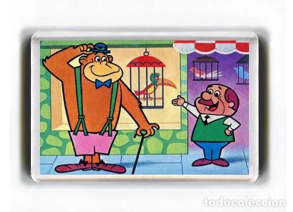 Cine: IMAN ACRILICO NEVERA - DIBUJOS ANIMADOS MAGUILA Y EL SE&Ntilde;OR PEEBLES
