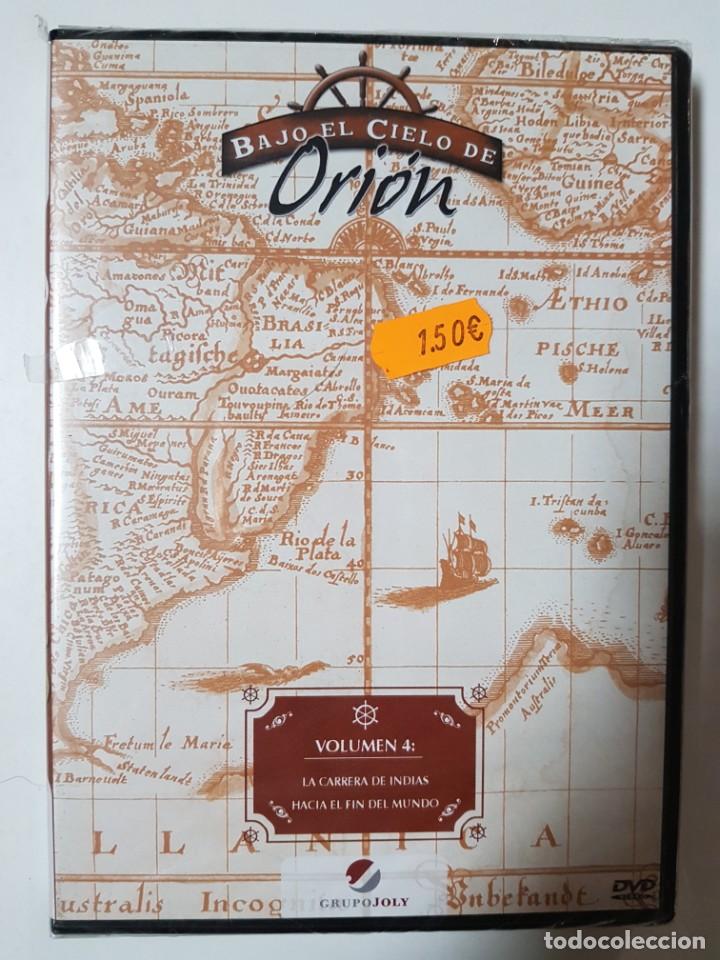 Cine: DOCUMENTAL DVD. BAJO EL CIELO DE ORION. VOL. 4. LA CARRERA DE INDIAS HACIA EL FIN DEL MUNDO PRECINTA