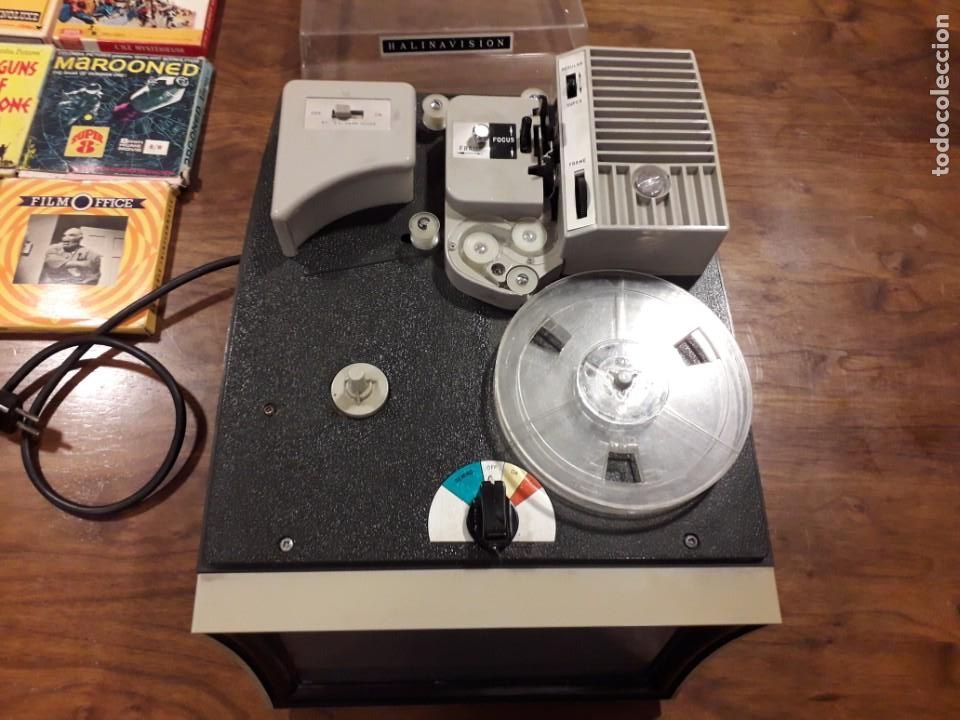 Cine: VISOR SUPER 8 CON 17 PELICULAS - Foto 1