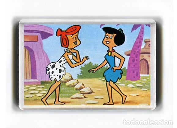 Cinema: IMAN ACRILICO NEVERA - DIBUJOS ANIMADOS - WILMA PICAPIEDRA Y BETTY MARMOL