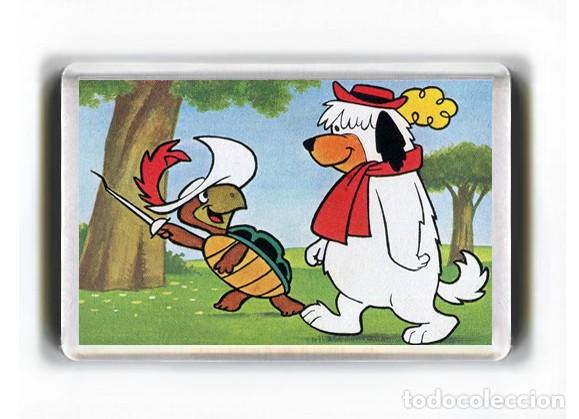 Cine: IMAN ACRILICO NEVERA - DIBUJOS ANIMADOS D&acute;ARTAGNAN Y DUM-DUM
