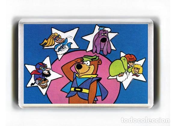 Cine: IMAN ACRILICO NEVERA - DIBUJOS ANIMADOS - LA CARRERA ESPACIAL DEL OSO YOGUI