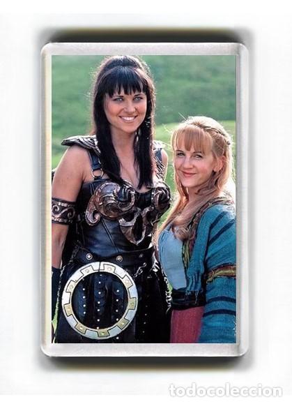 Cine: IMAN ACRILICO NEVERA - SERIES DE TELEVISION - XENA LA PRINCESA GUERRERA