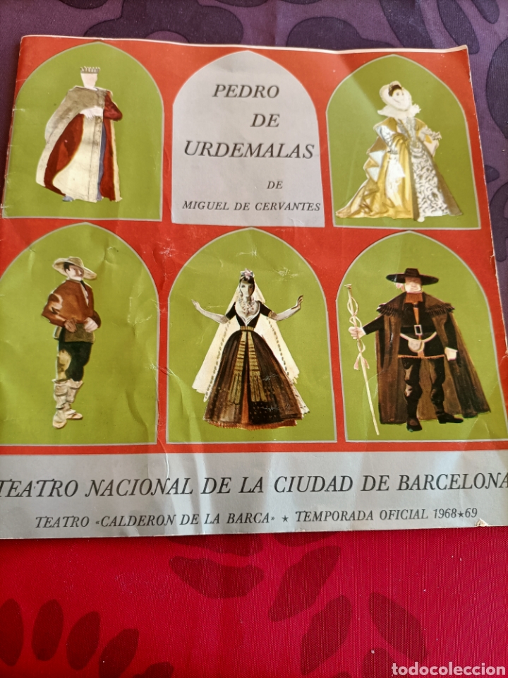 Cine: Libreto Representaci&oacute;n Pedro de Urdemalas - Foto 1
