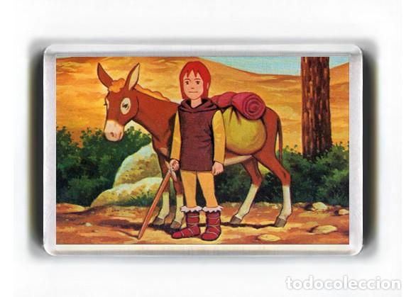 Cine: IMAN ACRILICO NEVERA - DIBUJOS ANIMADOS EL PEQUE&Ntilde;O CID RUY Y PECA