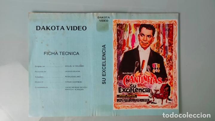 Cine: CARATULA ORIGINAL - SU EXCELENCIA - CANTINFLAS *PEDIDO MINIMO 5 EUROS*
