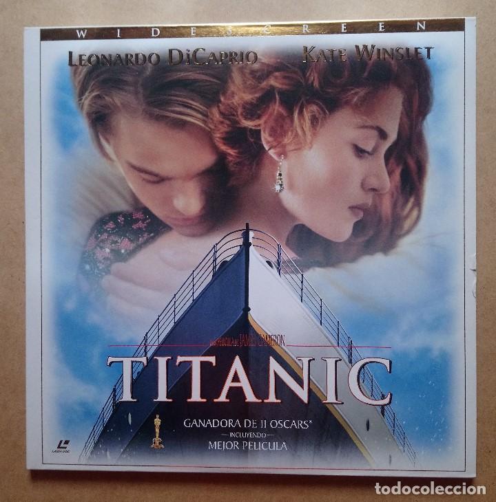 Cine: TITANIC. LASER DISC. WIDESCREEN EDITION. 2 DISCOS - Foto 1