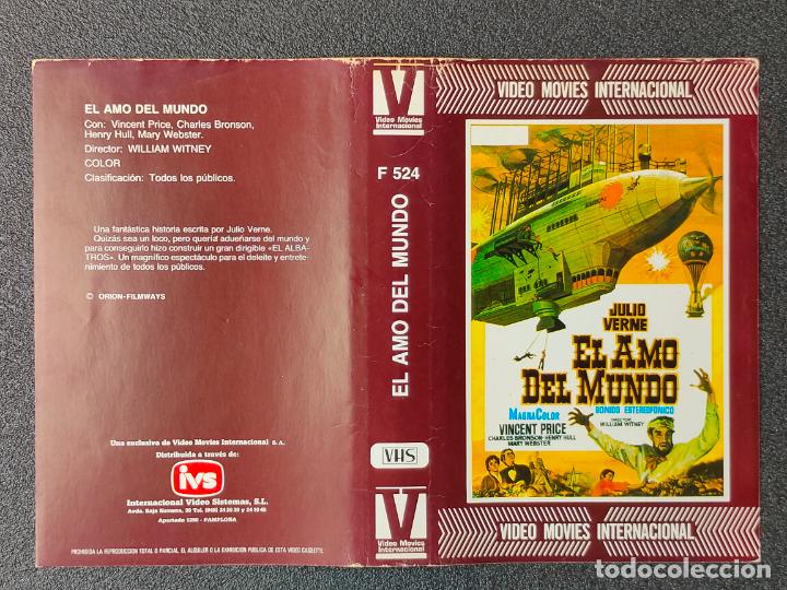 Cine: CARATULA ORIGINAL - EL AMO DEL MUNDO - JULIO VERNE *PEDIDO MINIMO 5 EUROS*