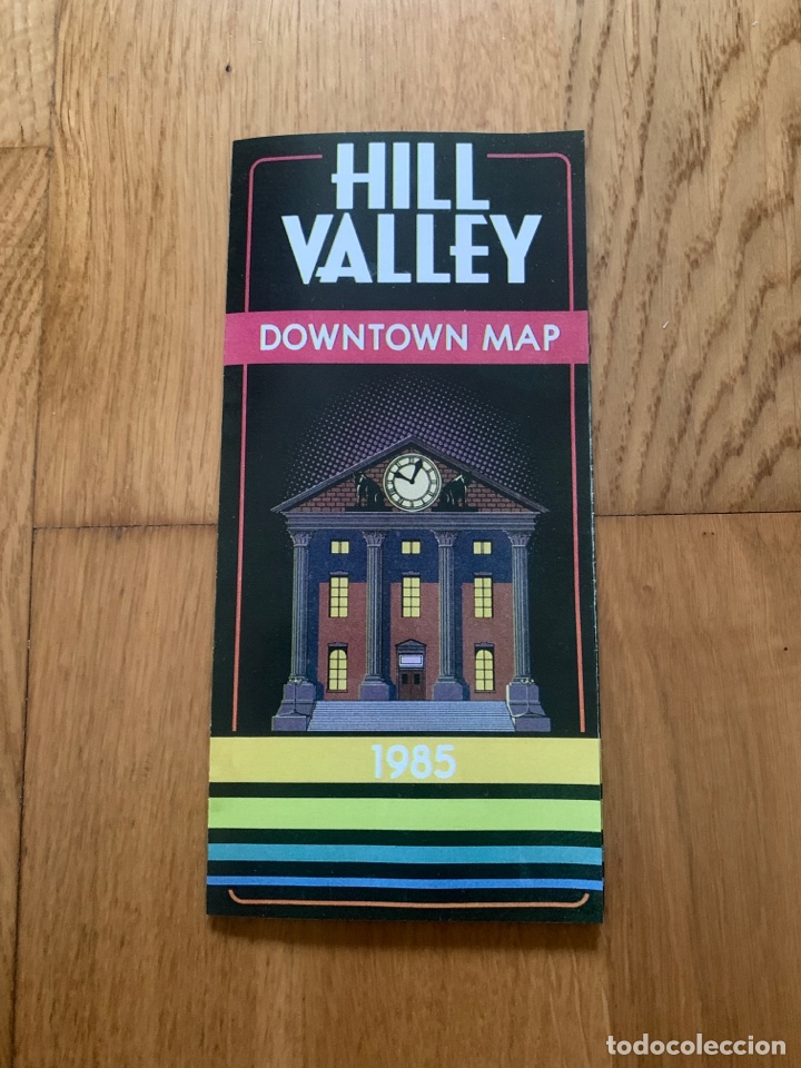 Cine: Folleto tur&iacute;stico Hill Valley // 1985 // Regreso al futuro