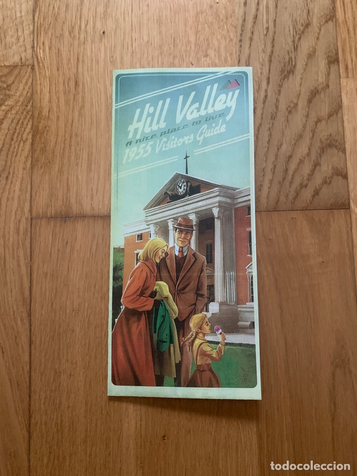 Cine: Folleto tur&iacute;stico Hill Valley // 1955 // Regreso al futuro