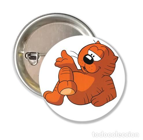 Cine: CHAPA ALFILER 38 MM - DIBUJOS - EL GATO ISIDORO