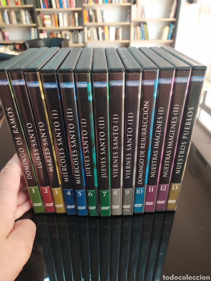 Cine: De procesiones (Semana Santa Malague&ntilde;a). Colecci&oacute;n completa 13 DVDs