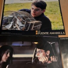 Cine: LOTE 4 CARTELES FILM : LA FUENTE AMARILLA ( EDUARDO NORIEGA, SILVIA ABASCAL )