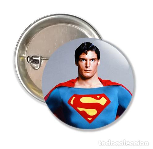 Cine: CHAPA ALFILER 38 MM - CINE - SUPERMAN