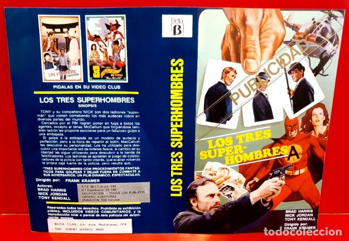 Cine: LOS TRES SUPER HOMBRES (SOLO CAR&Aacute;TULA)