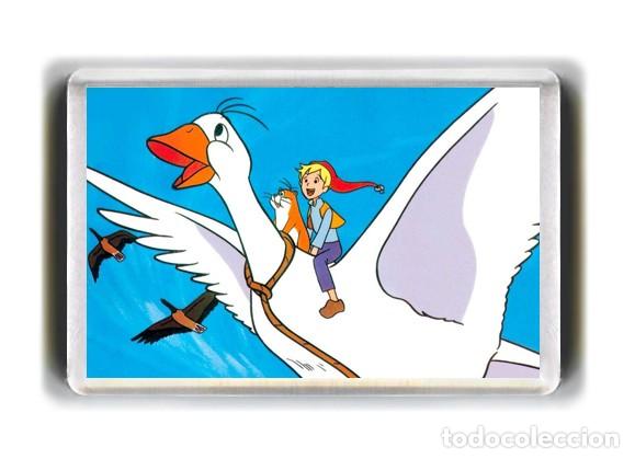 Cine: IMAN ACRILICO NEVERA - DIBUJOS ANIMADOS - NILS HOLGERSSON