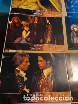 Cine: LOTE 12 CARTELES DE CINE : ENTREVISTA CON UN VAMPIRO ( BRAD PITT, TOM CRUISSE, ANTONIO BANDERAS )