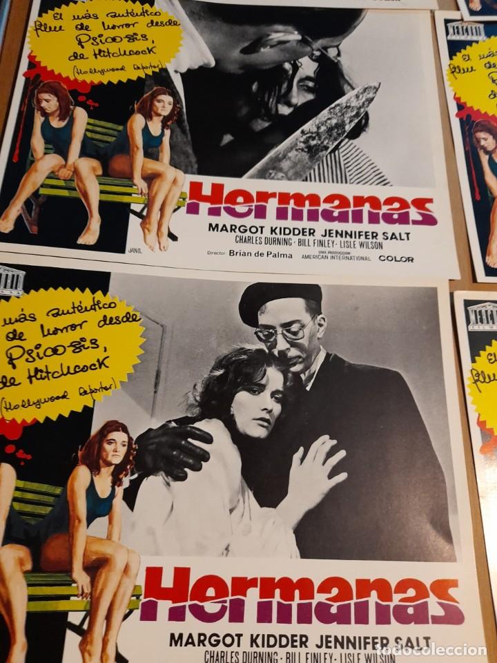 Cine: LOTE 11 CARTELES DE CINE : HERMANAS ( BRIAN DE PALMA )