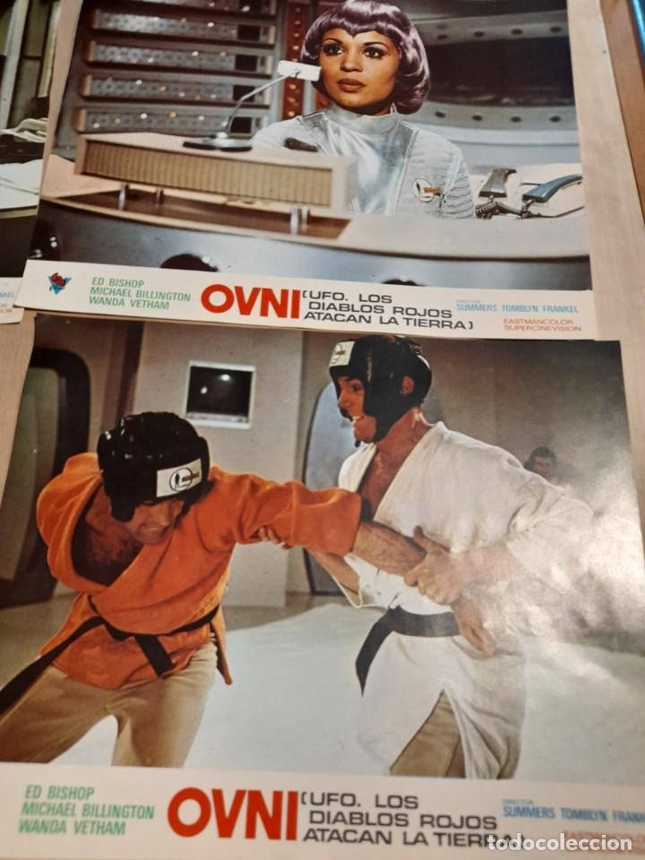 Cine: LOTE 3 CARTELES DE CINE : OVNI ( UFO, LOS DIABLOS ROJOS ATACAN LA TIERRA )